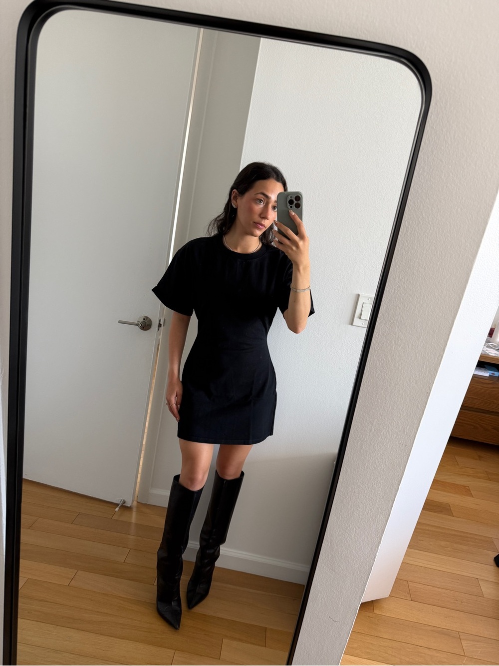 EB Denim Eero Tee Mini Dress NWT